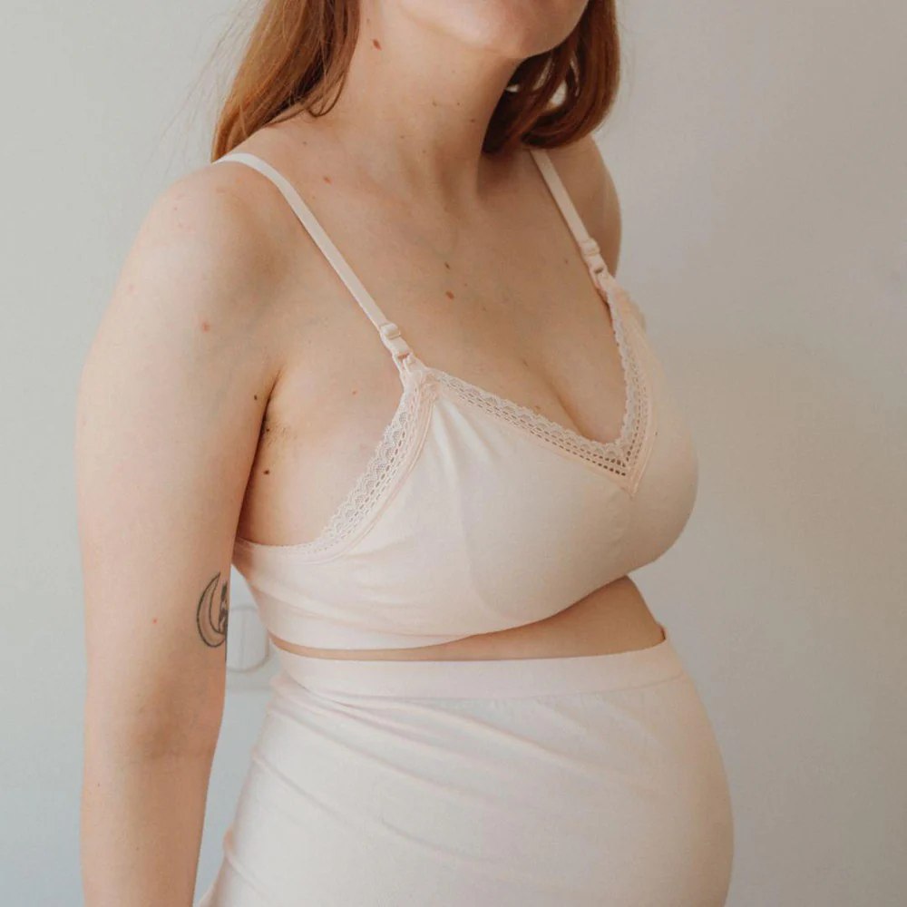 Brassière de grossesse Suzon poudre - Image 4