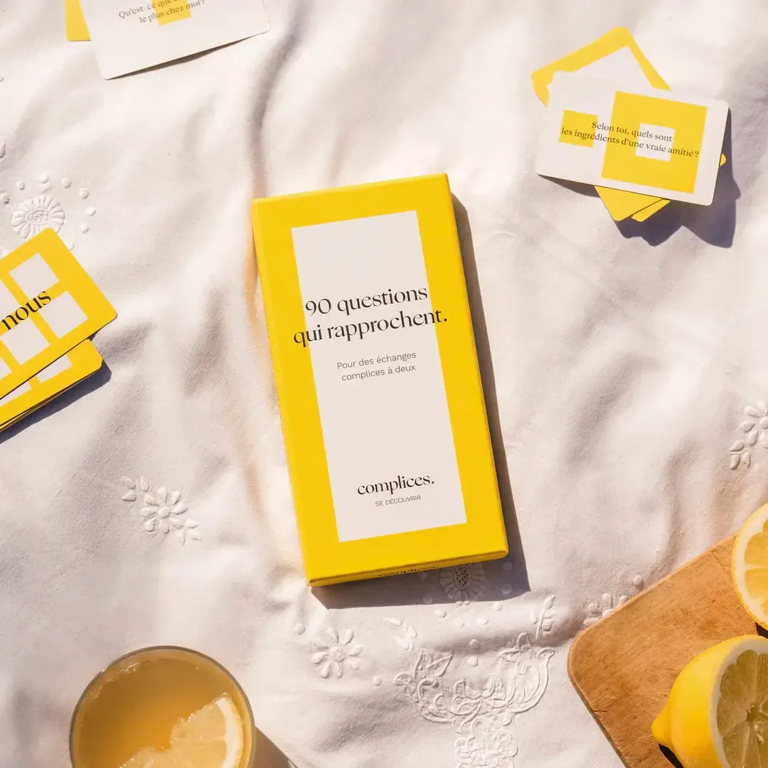 Set de cartes 90 questions qui rapprochent